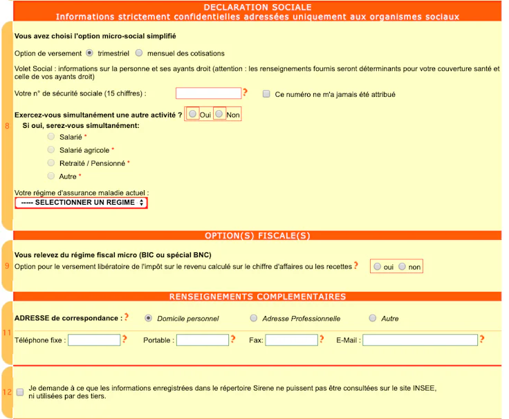 Devenir auto-entrepreneur sur le site de l'Urssaf 3