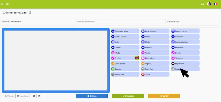 Création d'un formulaire avec Kizeo Forms