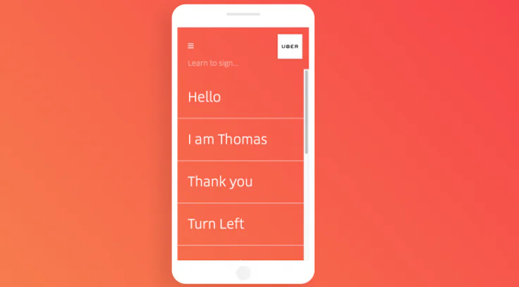 Personnalisation UI avec Uber