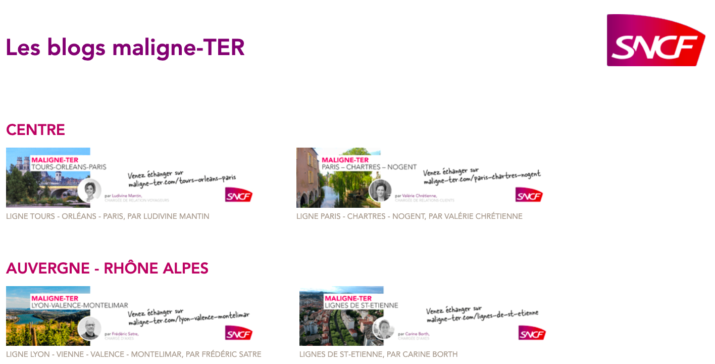 Communication digitale : exemple de blog