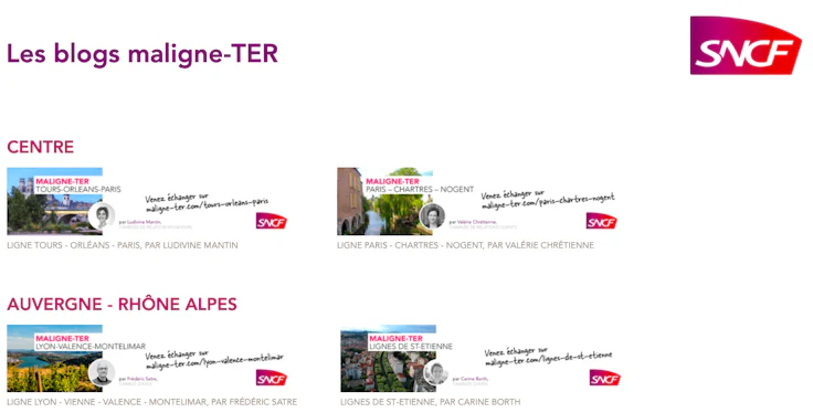 Communication digitale : exemple de blog