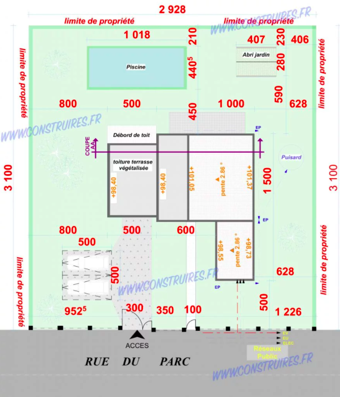 Comment faire un plan de masse
