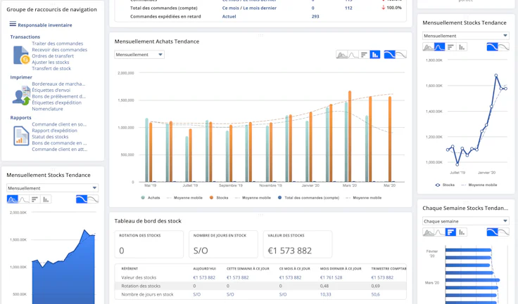 Netsuite Dashboard