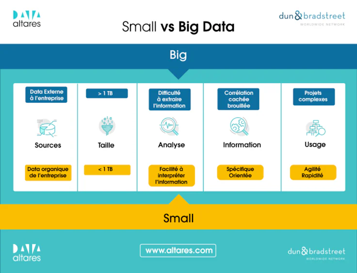 Quelle est la différence entre le Big Data et le Small Data ?
