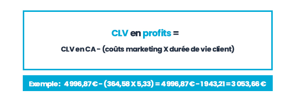 customer lifetime value en profits