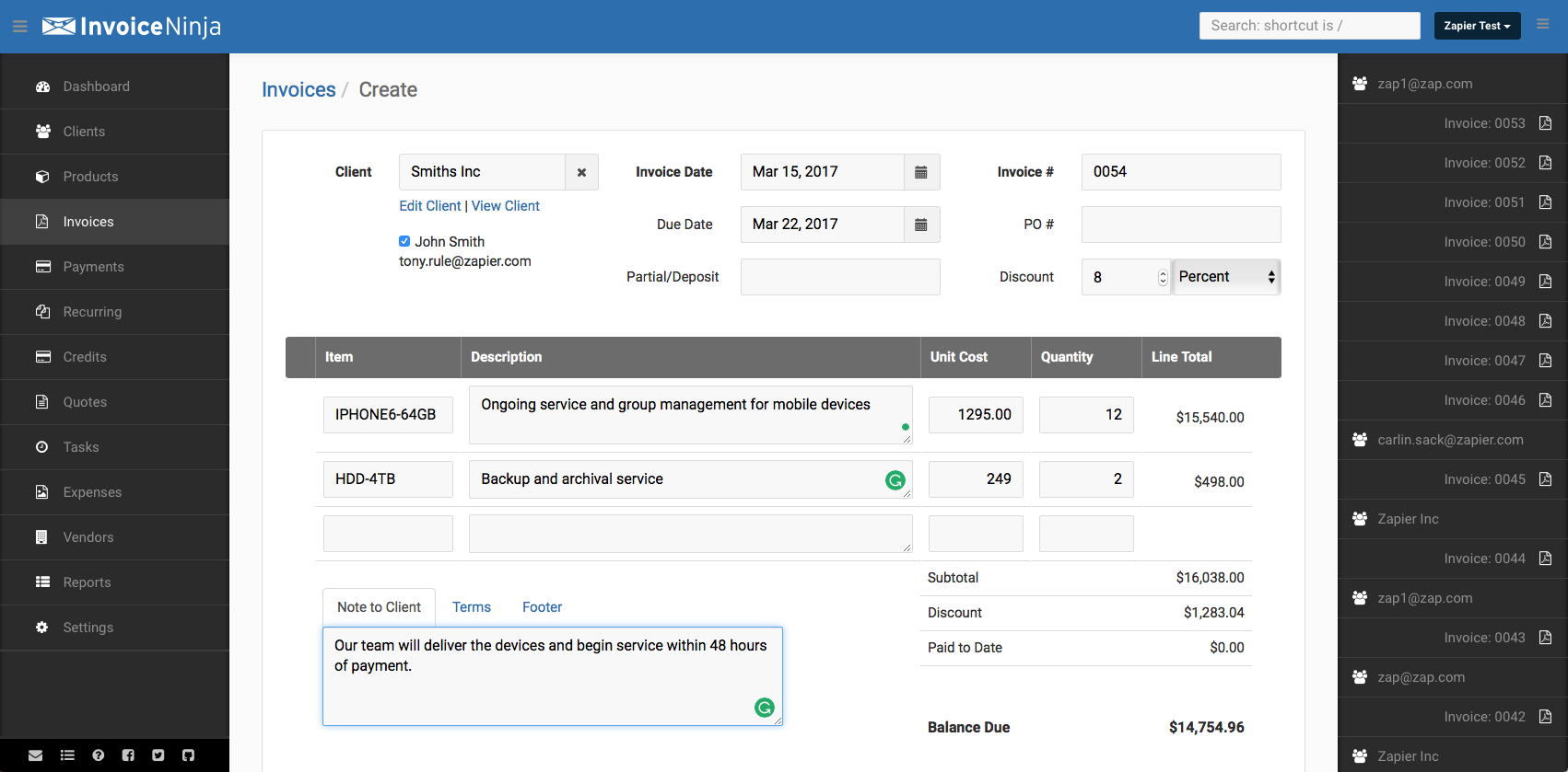 invoiceninja-facturacion-open-source