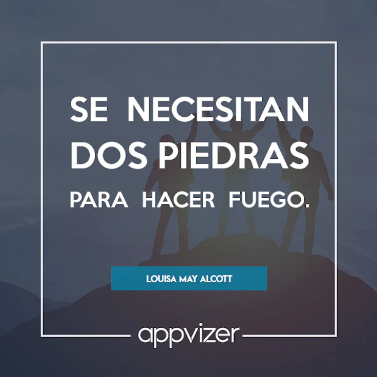 Frase motivadora Alcott