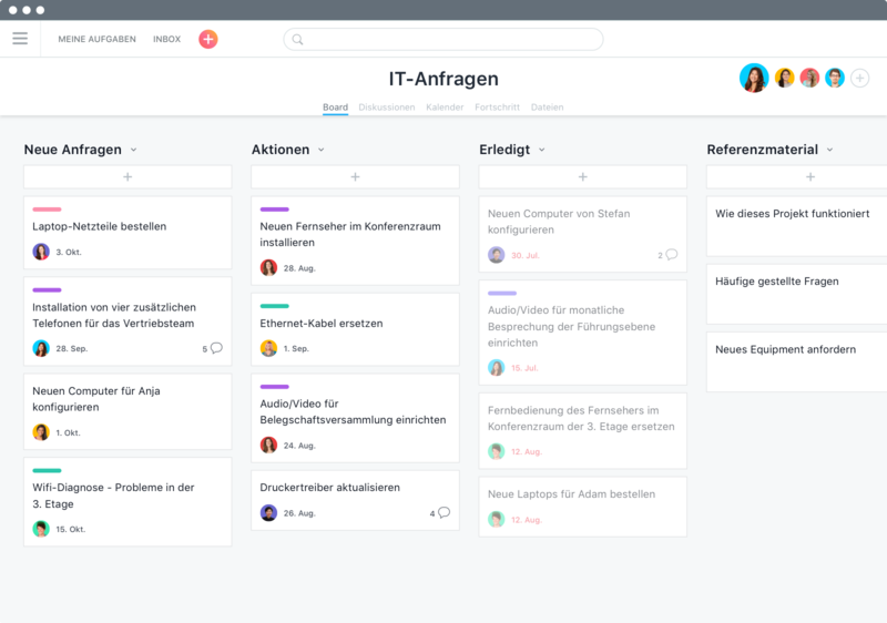 Asana oder Trello - Ein Vergleich von zwei Projektmanagement Systemen
