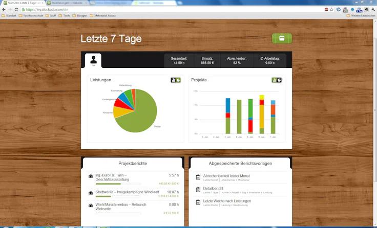 Lohnabrechnung - Outsourcing oder Internalisierung: Software Clockodo