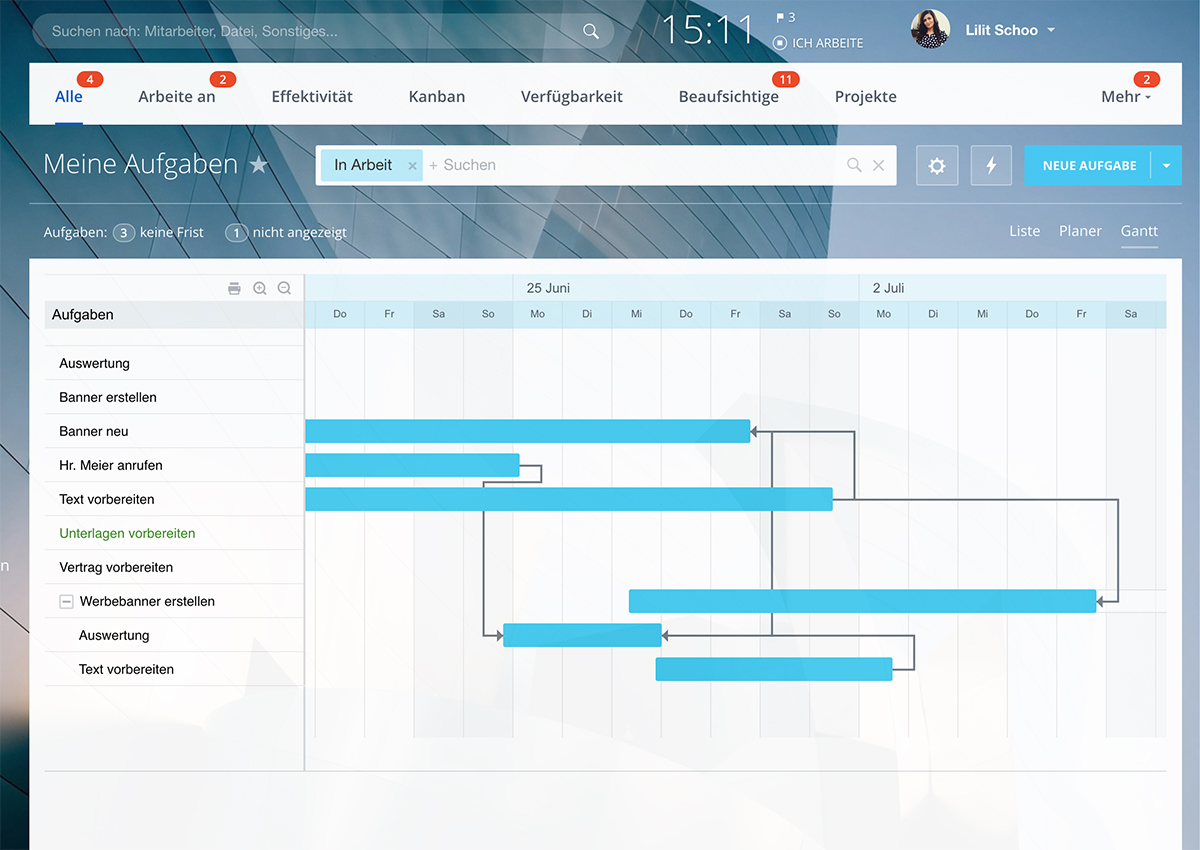 Projektmanagement Freeware - Bitrix24