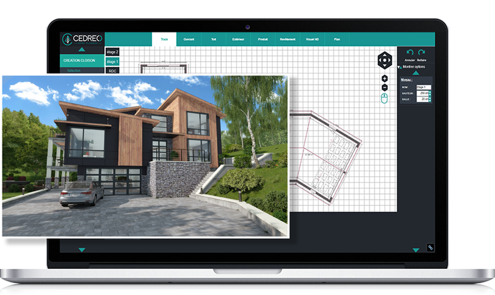 Cedreo 3D-Raumplaner: Homedesign für den Vertrieb