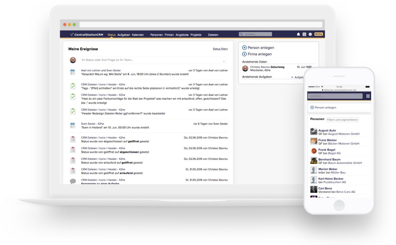 CentralStation CRM-Tools