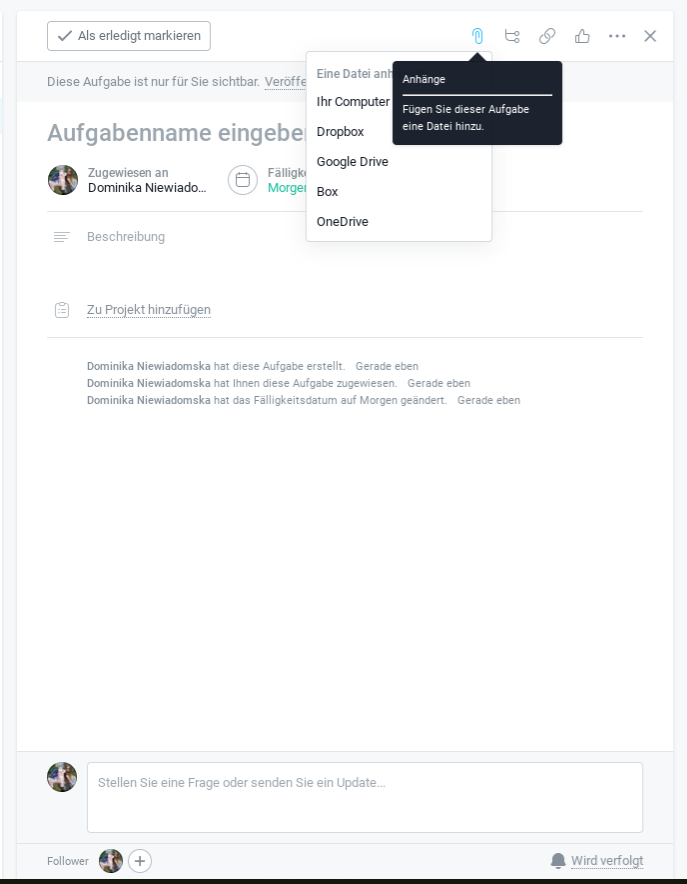 Projekte planen für Profis: Dokumentenmanagement mit Asana