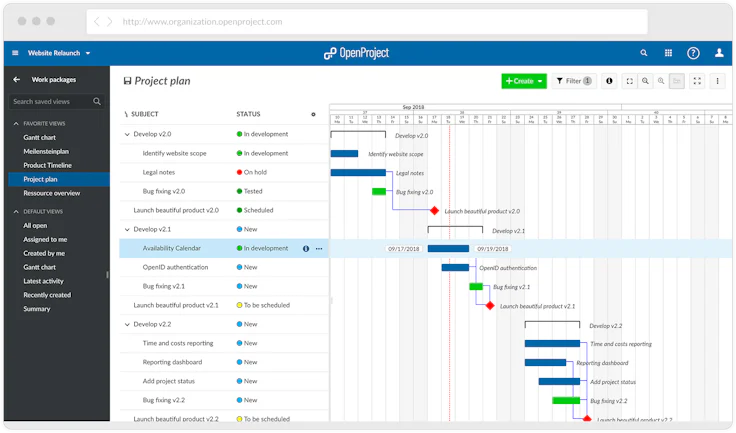 OpenProject Projektmanagement