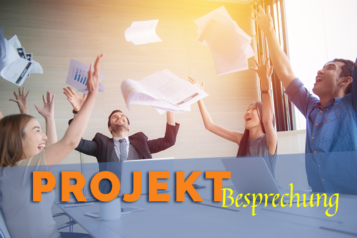 Wie lässt sich eine Projektbesprechung effizient durchführen?