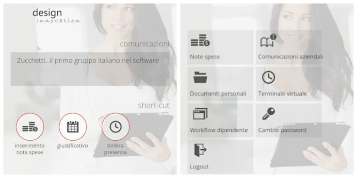 infinity zucchetti software nota spese