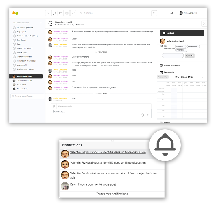 netframe comunicazione interna