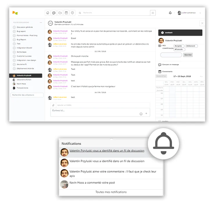 netframe comunicazione interna