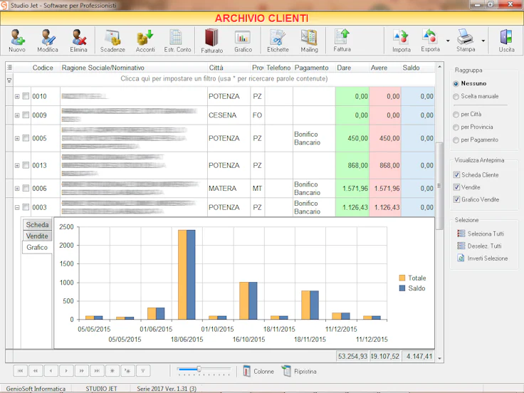 Screenshot studiojet
