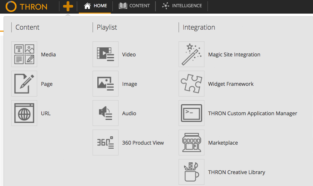 screen thron