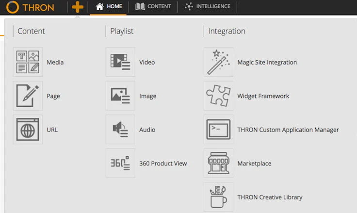 screen thron