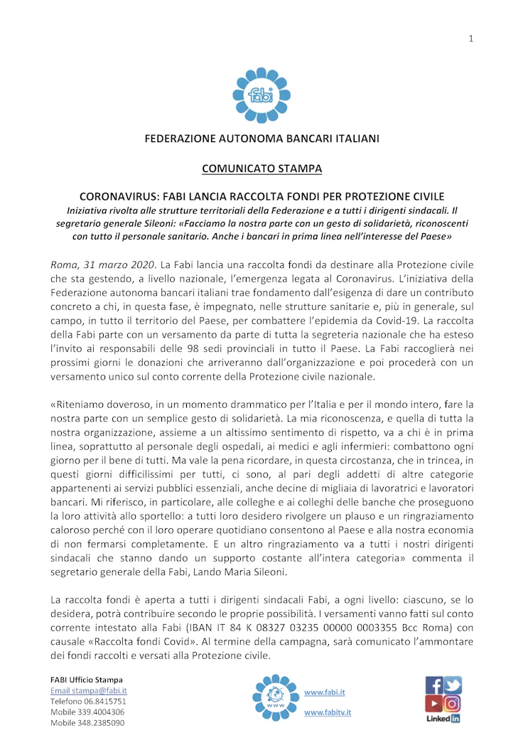 fabi racconta fondi