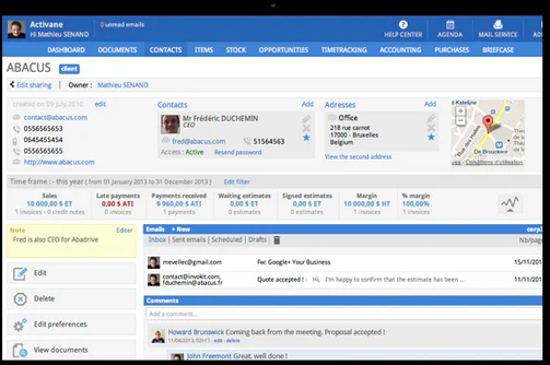 Sellsy CRM &amp; Customer Support, the most intuitive CRM 