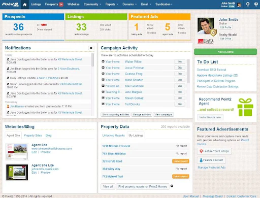 Point2 Agent, the CRM dedicated to collaborative agencies