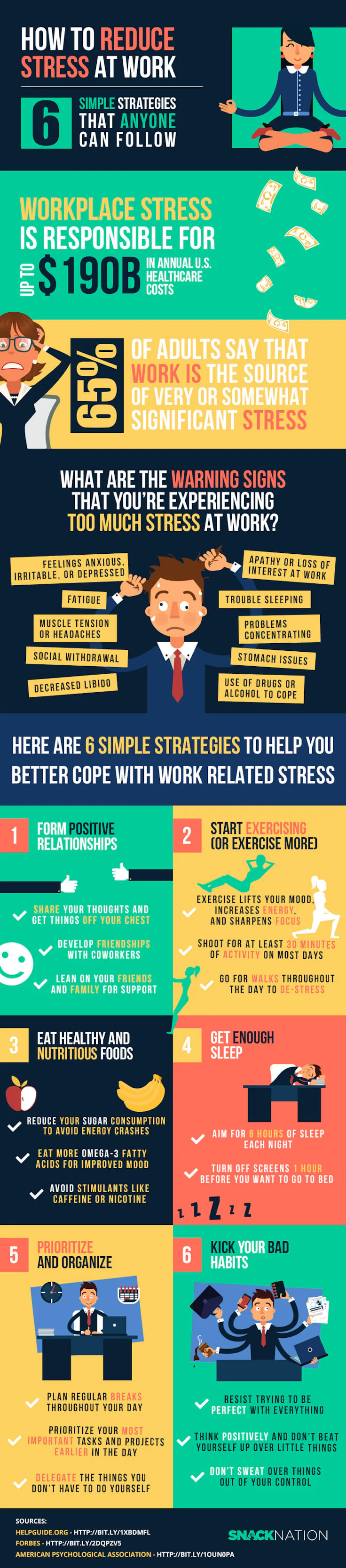 how to reduce stress at work
