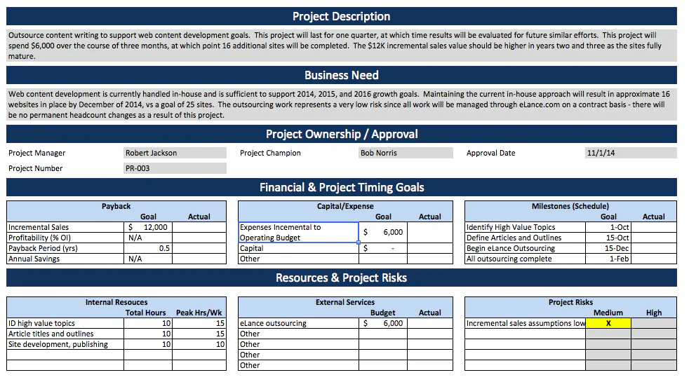 How To Write Project Specifications Examples Template How To Write Project Specifications Examples Template