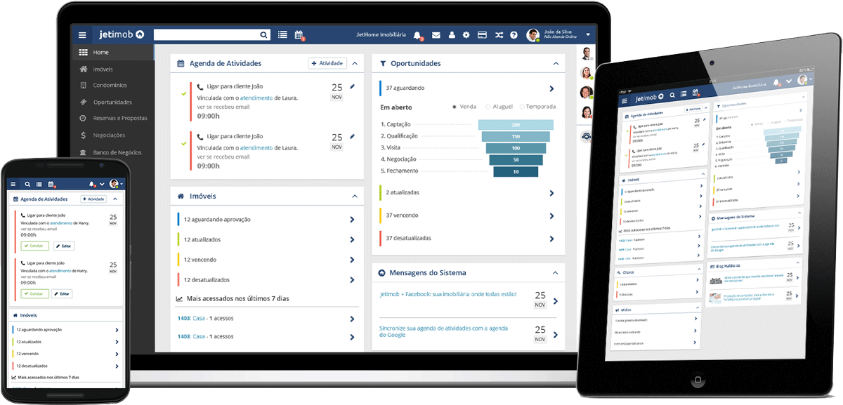 CRM Imobiliário jetimob