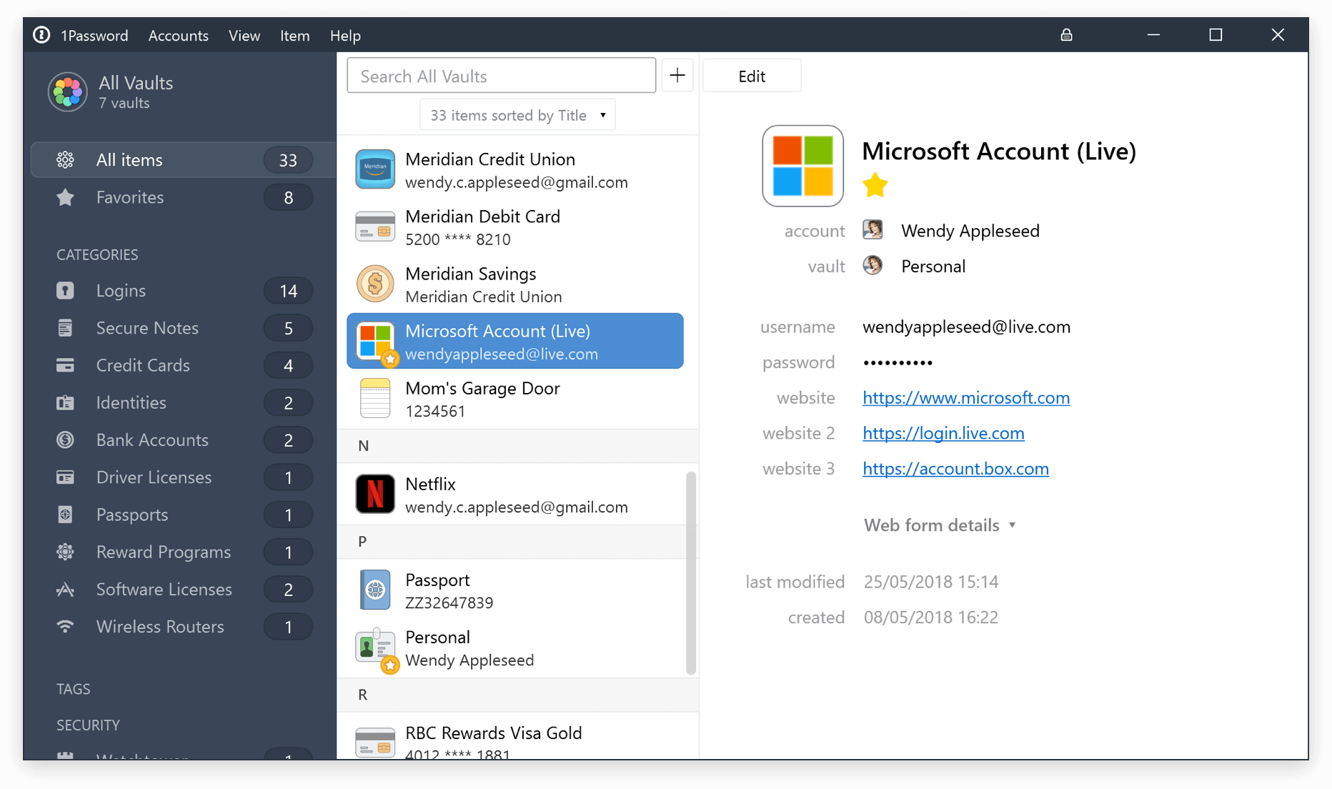 1Password - gerenciador de senha online