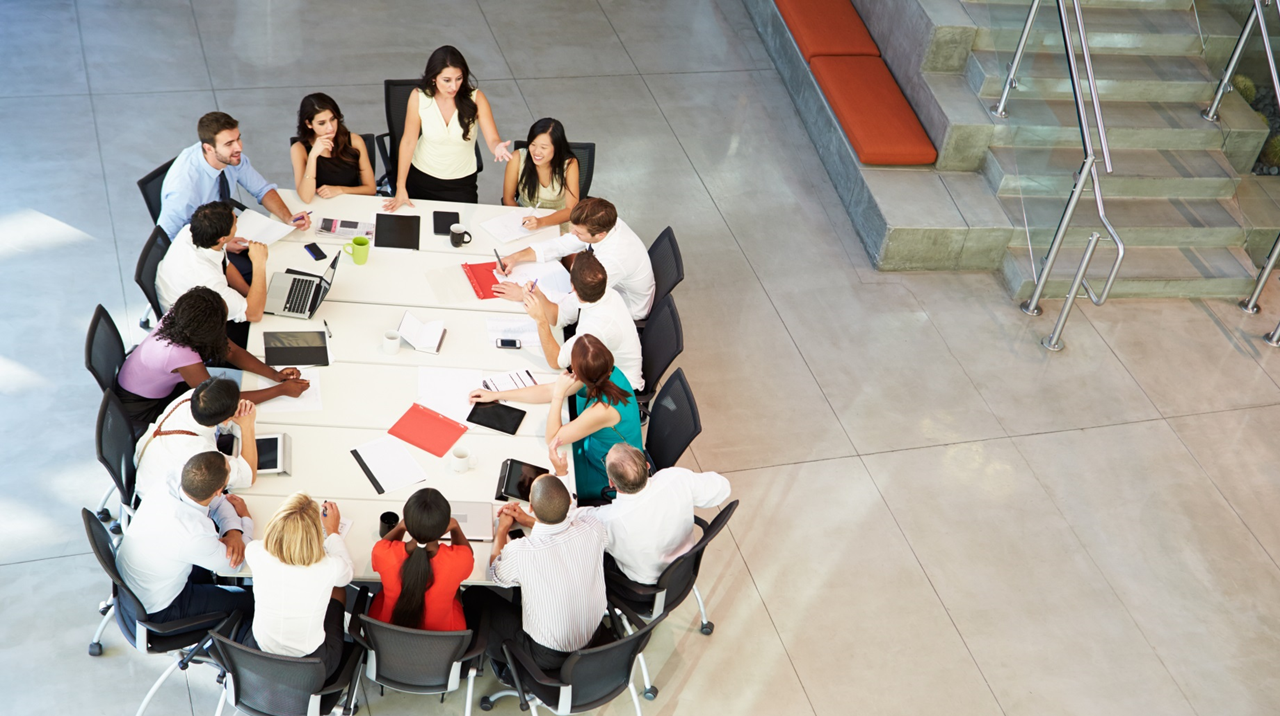Reunião de trabalho produtiva