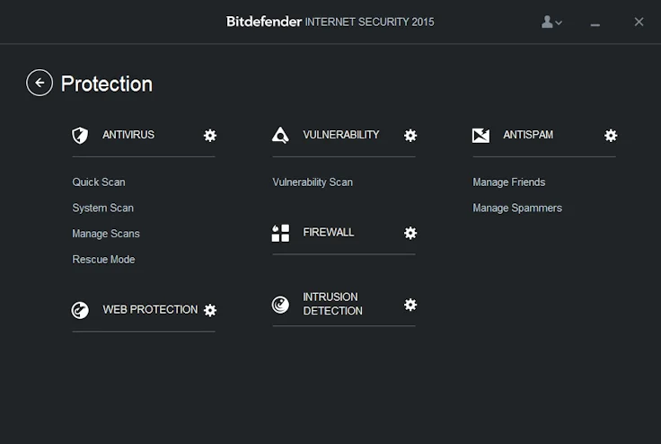 Bitdefender antispam e antivírus