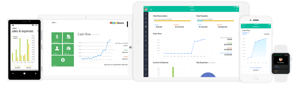 Zoho Books Online Accountant