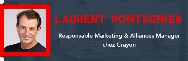 Laurent Pontégnier, Responsable Marketing & Alliances Manager chez Crayon