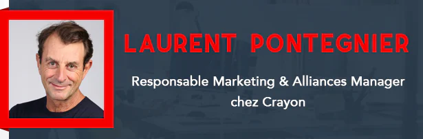 Laurent Pontégnier, Responsable Marketing & Alliances Manager chez Crayon