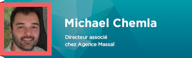 Michael Chemla, Directeur associé chez agence Massaï