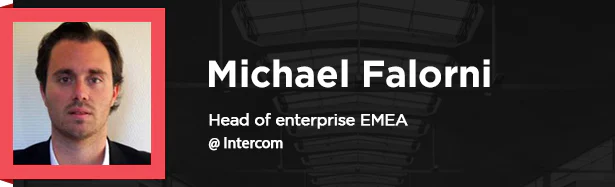 B2B Rocks Paris 2019 Michael Falorni Intercom