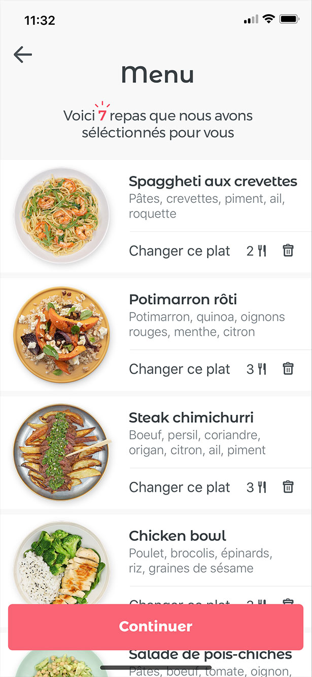 FoodTech application Jow
