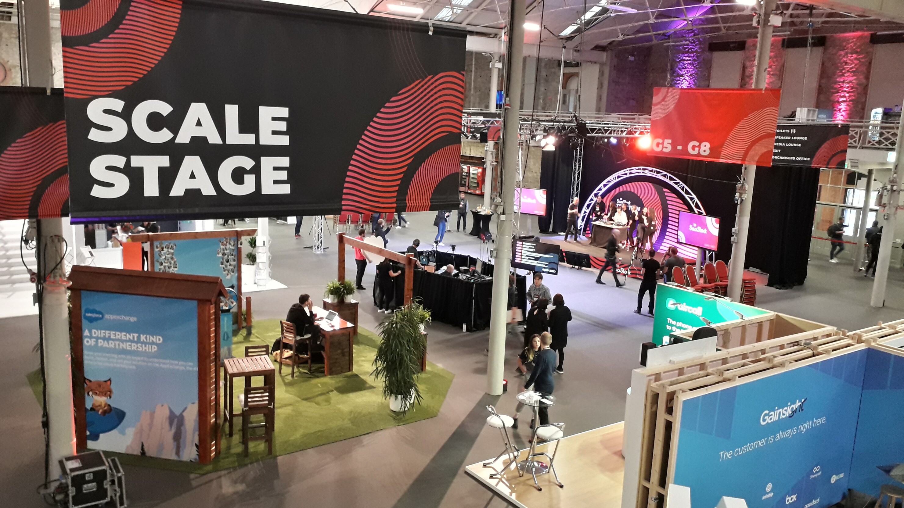 saastock dublin 2019 hall