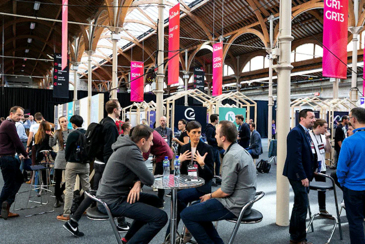 SaaStock Dublin 2019 view