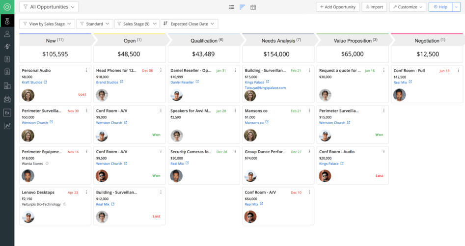 logiciel crm gratuit : vtiger