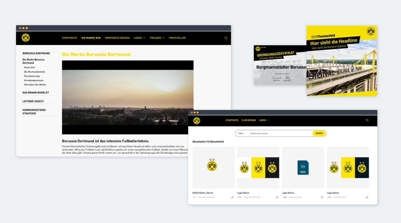 Tous les actifs de marque centralisés en une plateforme - Frontify