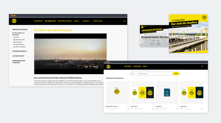 Tous les actifs de marque centralisés en une plateforme - Frontify