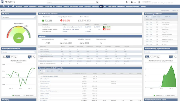 NetSuite Screenshot