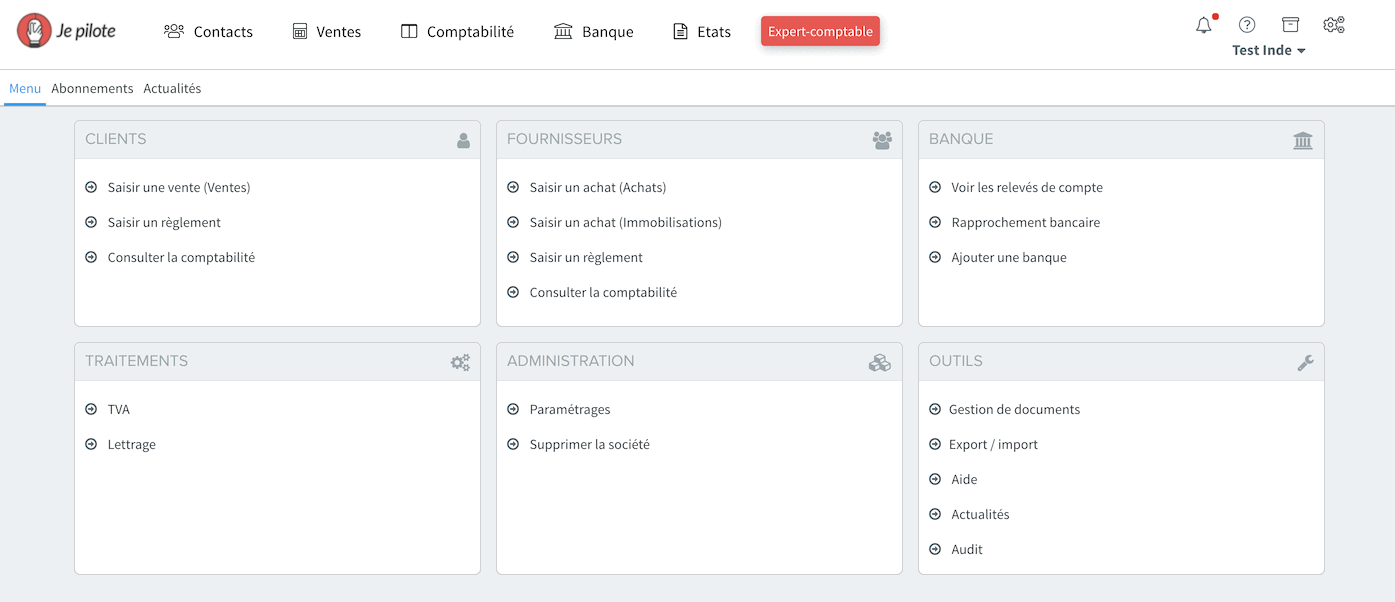 Tableau de gestion © JePilote