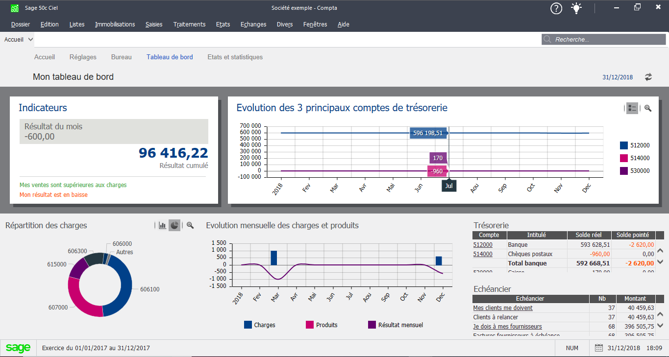Sage 50 Compta & Facturation Interface