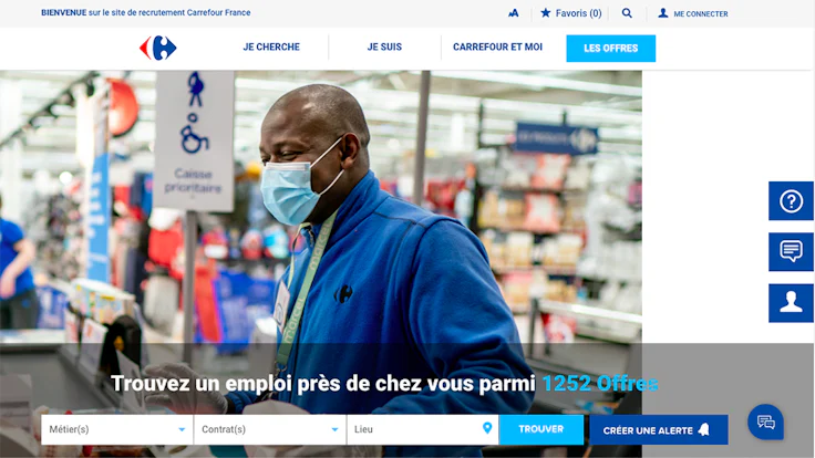 site carrière Carrefour