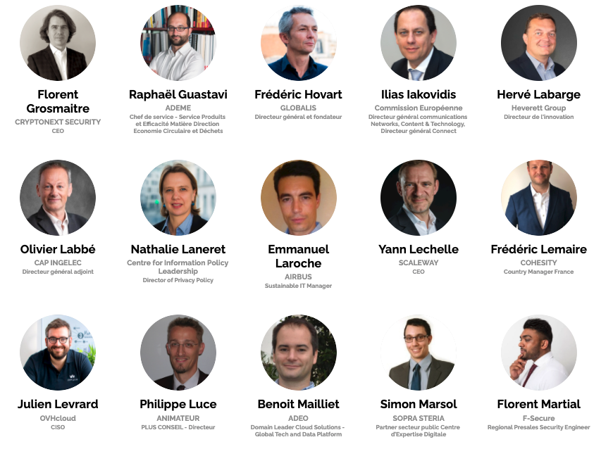 Panel d'intervenants à la Cloud Week 2021